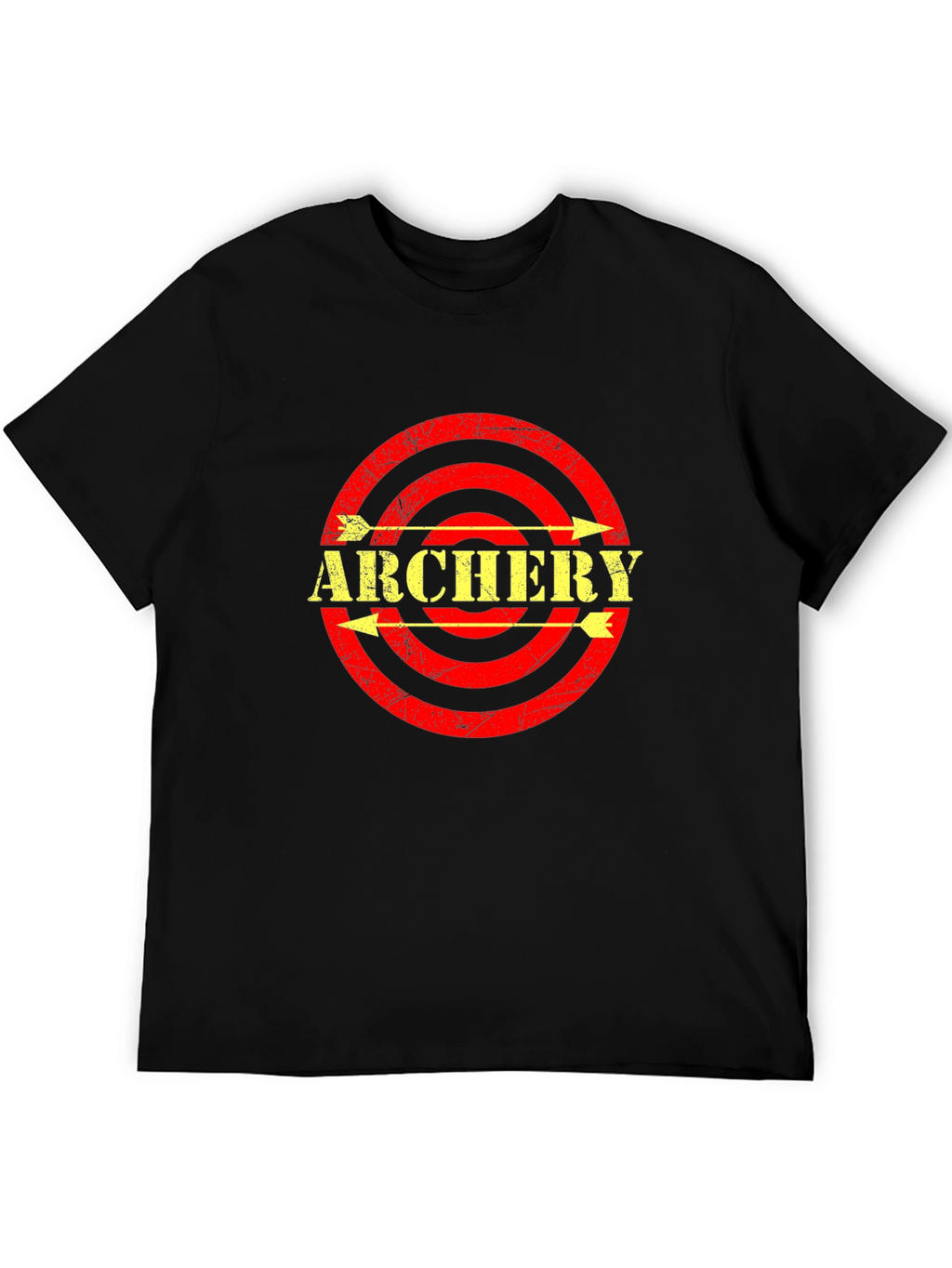 Archery Arrows Target T-Shirt - Black