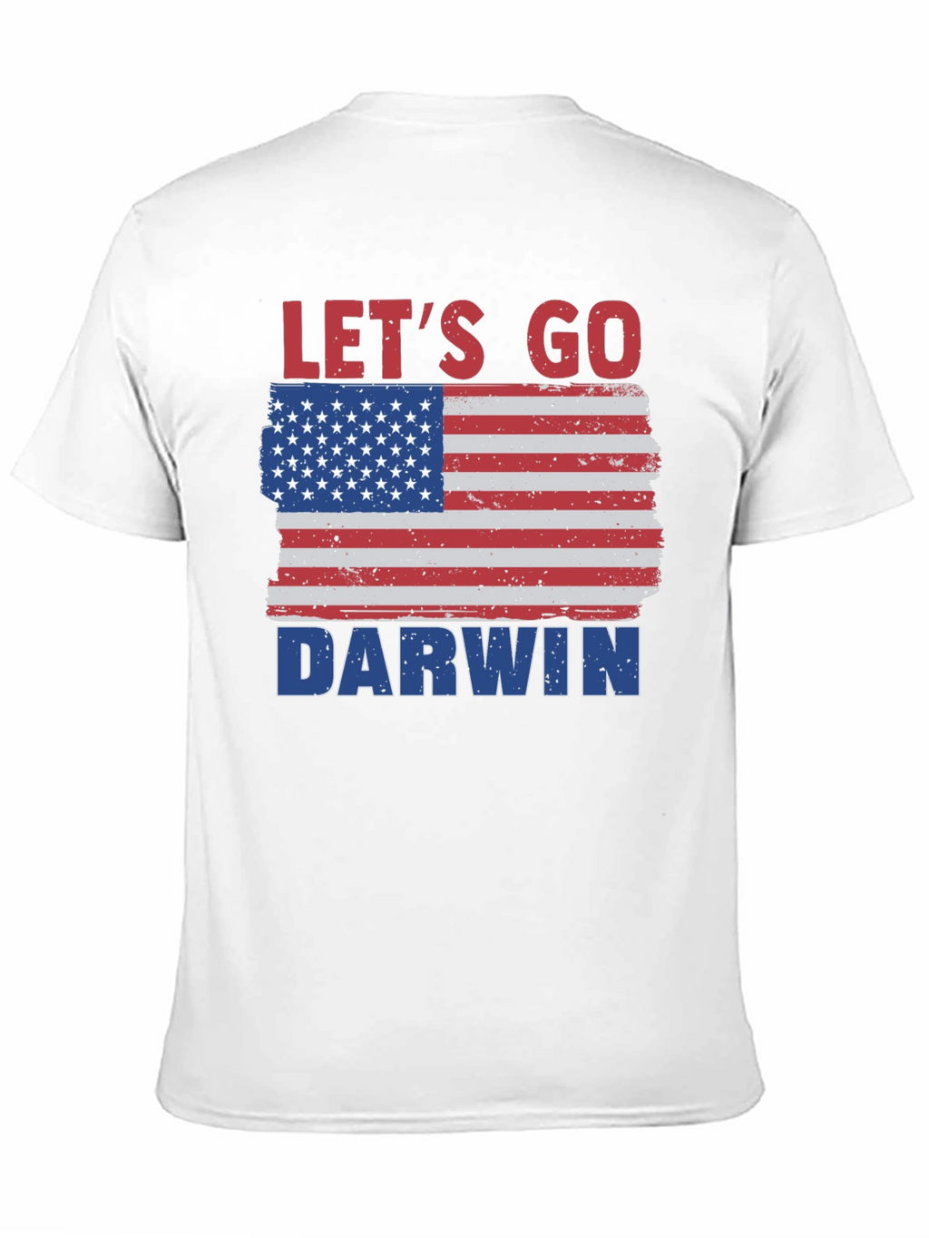 Lets Go Darwin American Flag T-Shirt