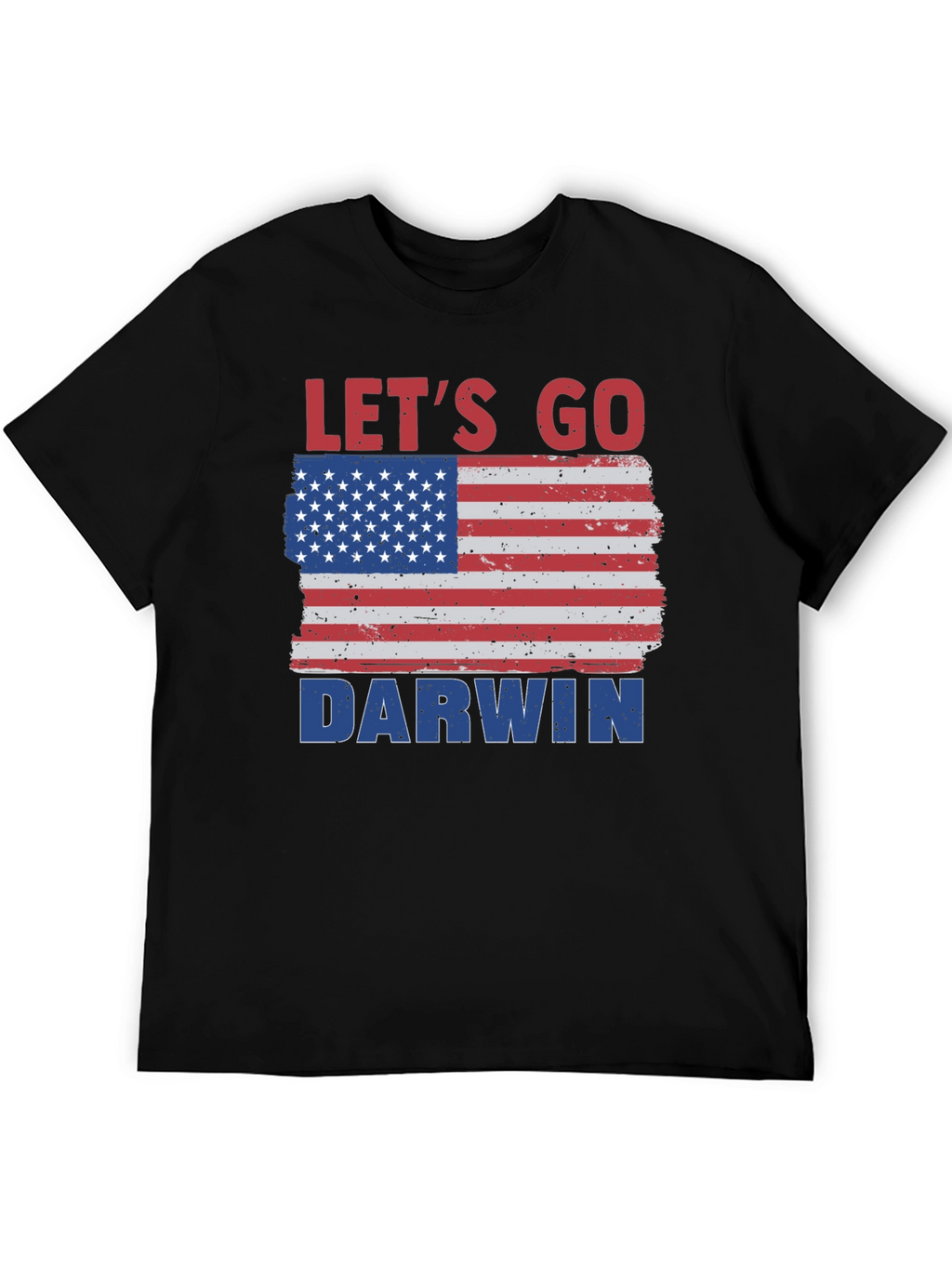 Lets Go Darwin American Flag T-Shirt