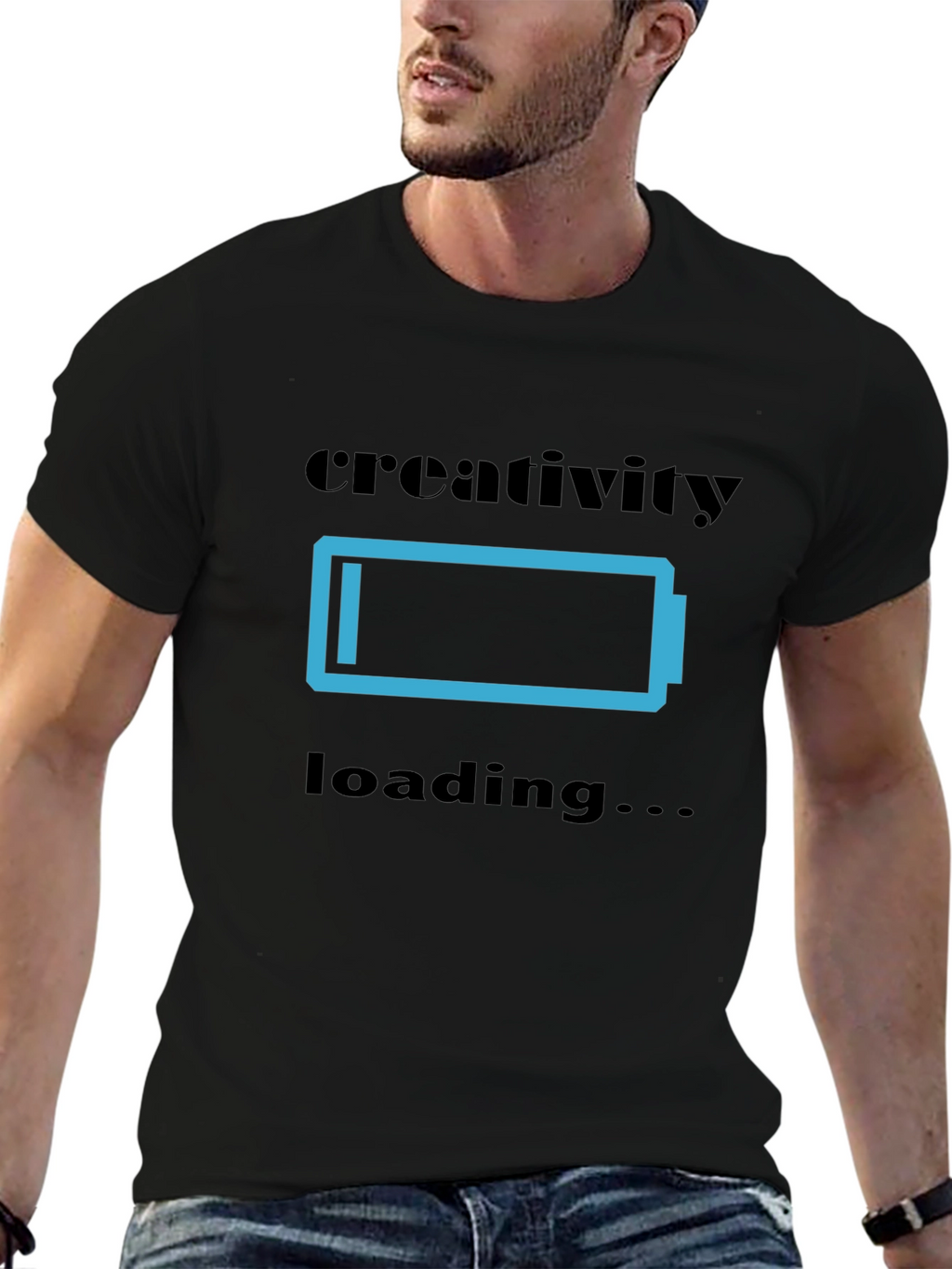 Creativity Loading T-Shirt - Graphic Design Tee