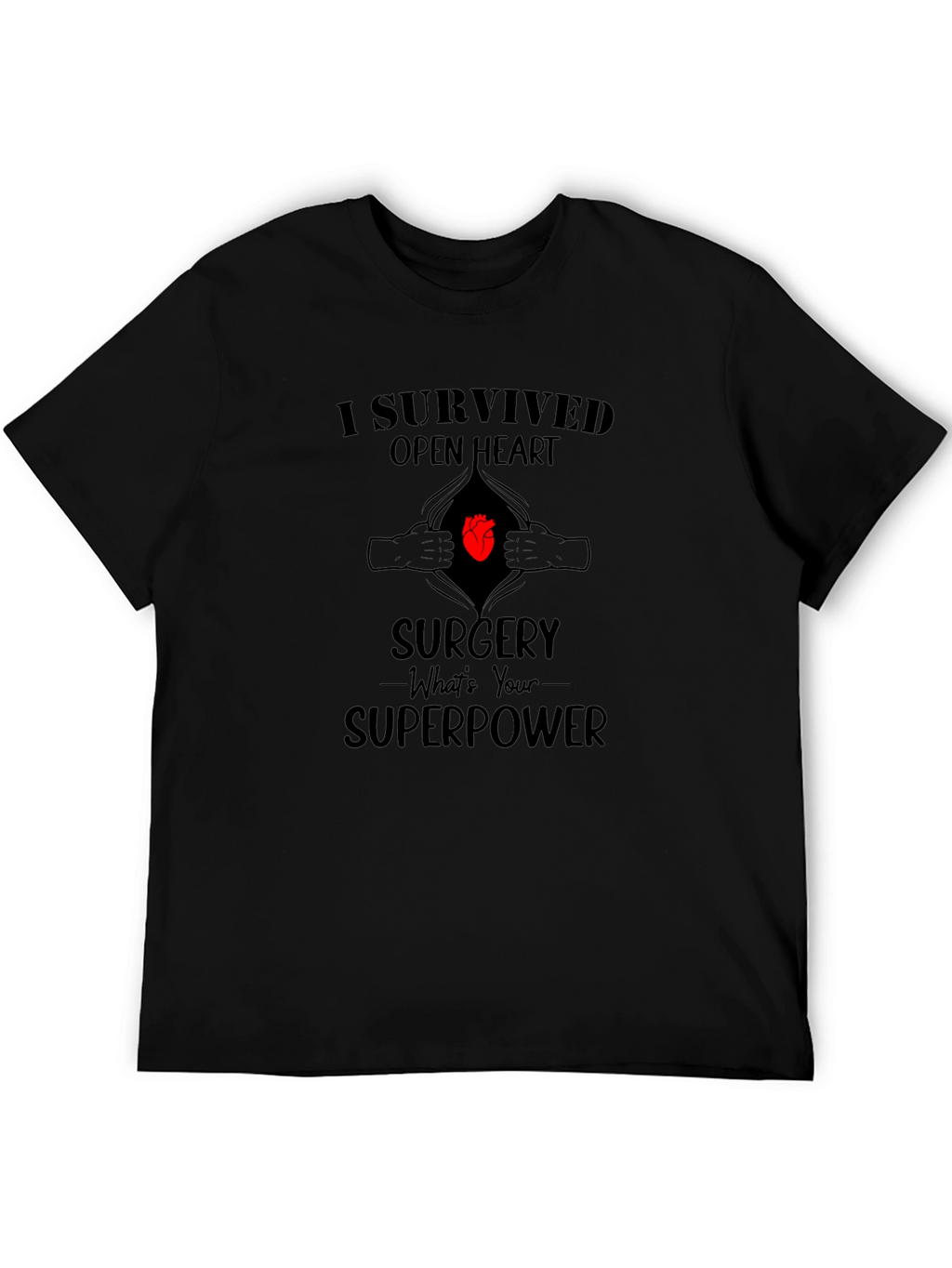 Open Heart Surgery Survivor T-Shirt