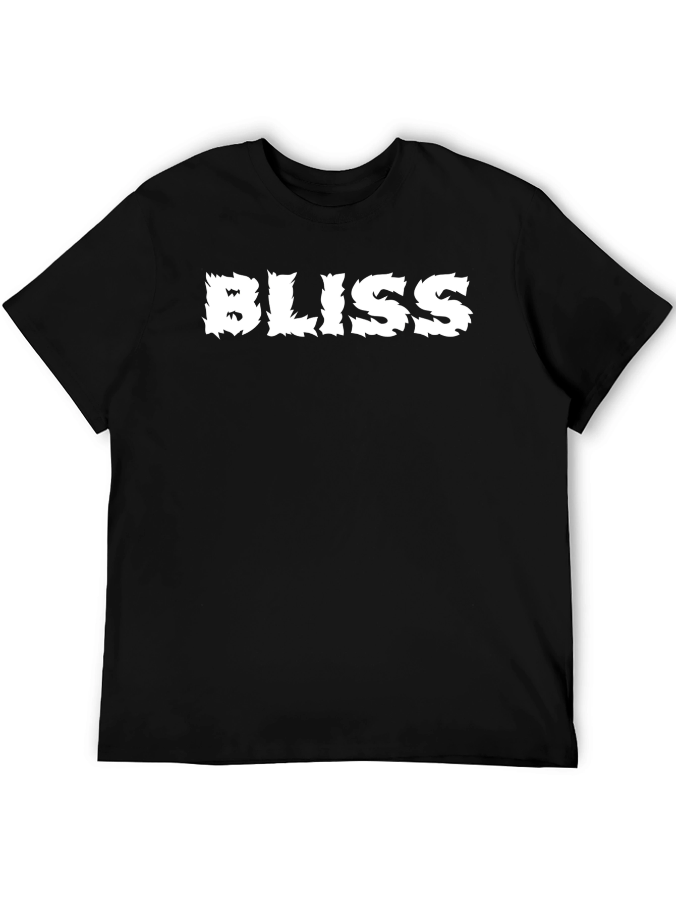 Bliss Graphic Tee - Soft Cotton Blend Casual Top