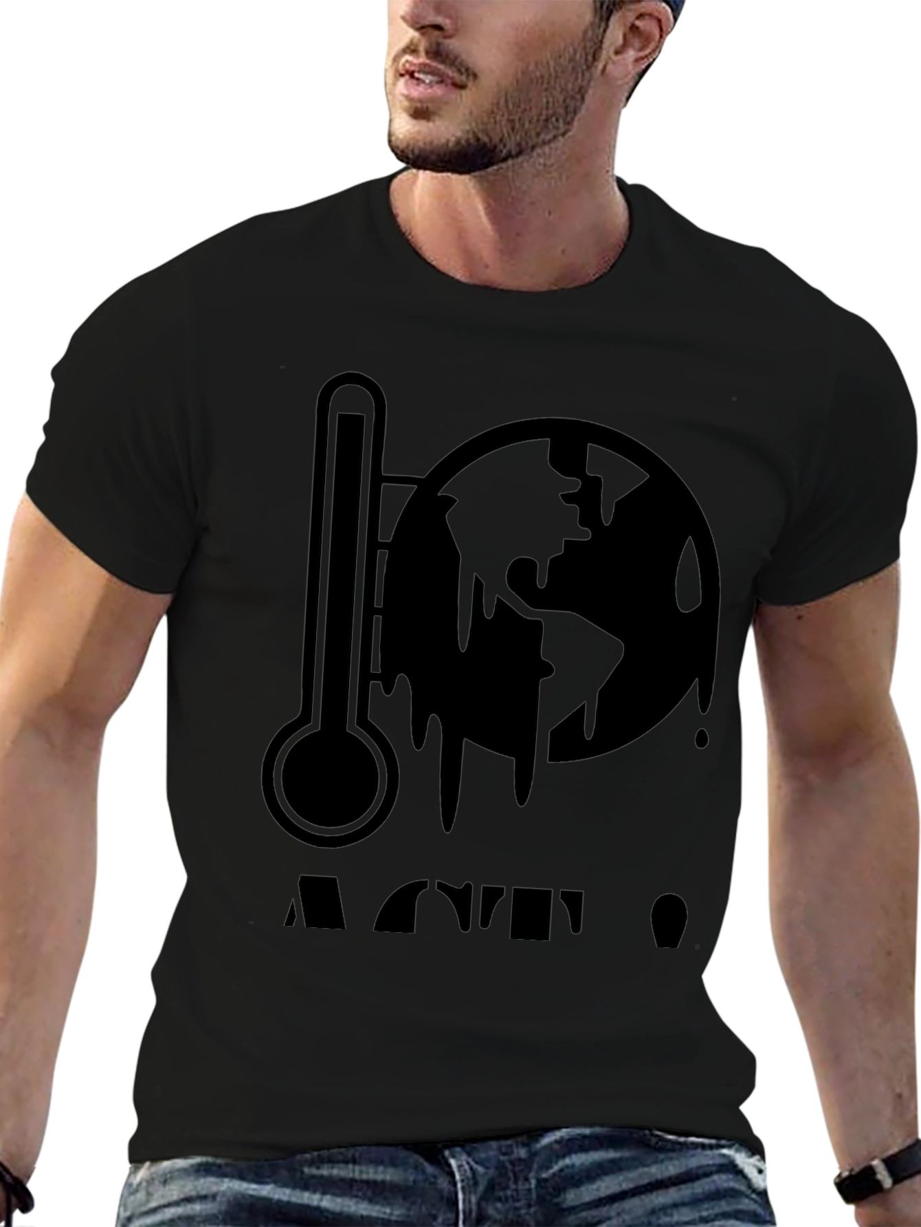 Global Warming Awareness Tee - Black