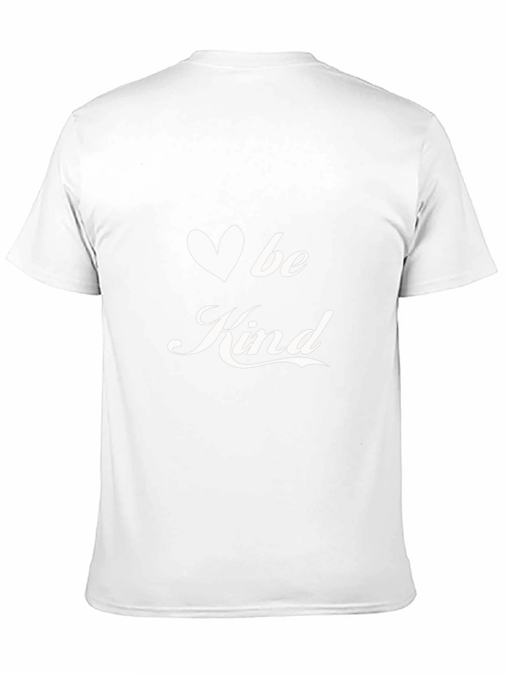 Be Kind Graphic Tee - Heart Design Black Shirt