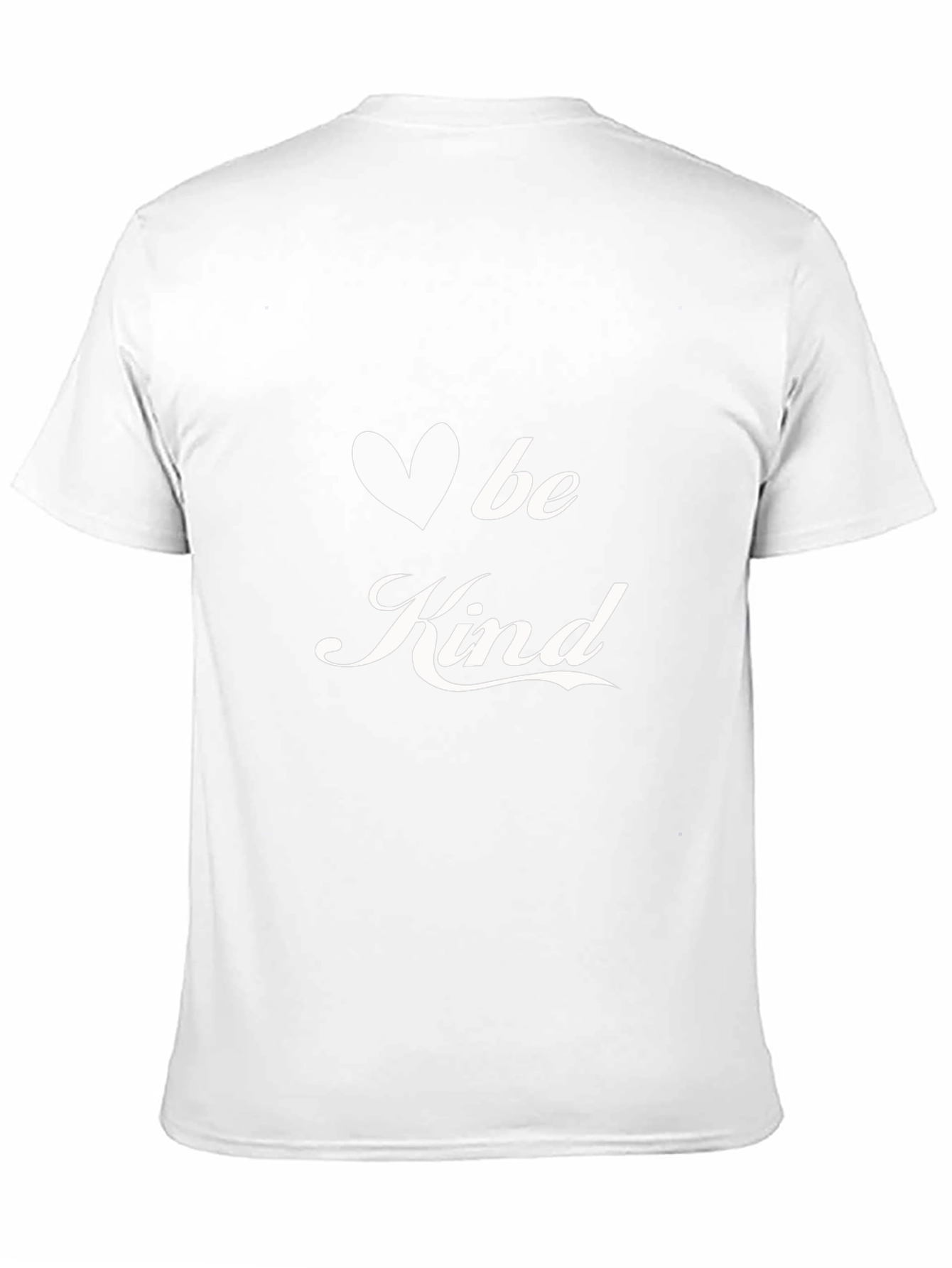 Be Kind Graphic Tee - Heart Design Black Shirt