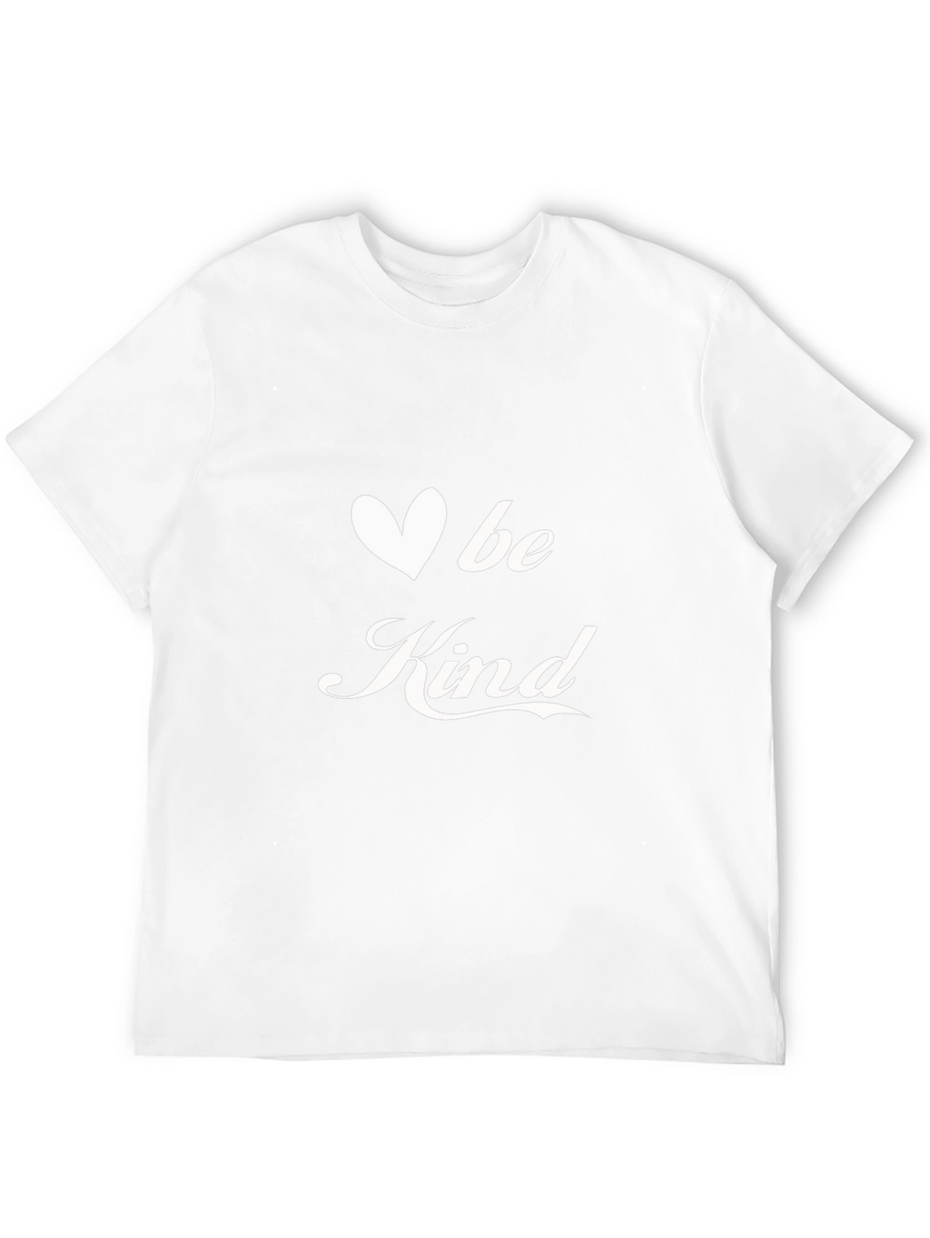 Be Kind Graphic Tee - Heart Design Black Shirt
