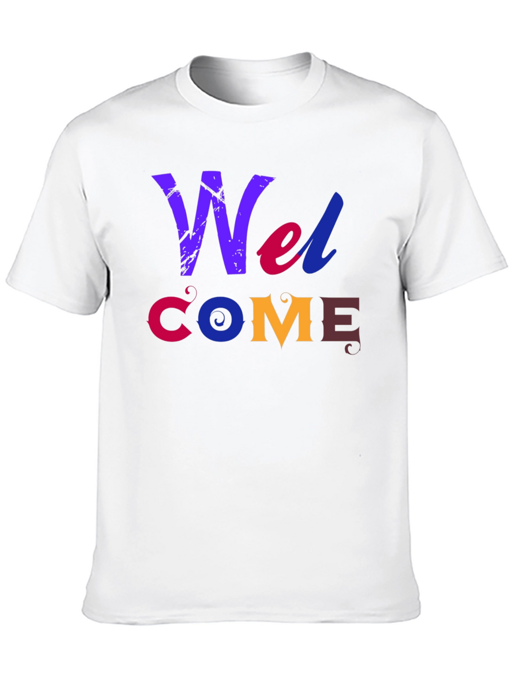 Welcome Graphic Print T-Shirt