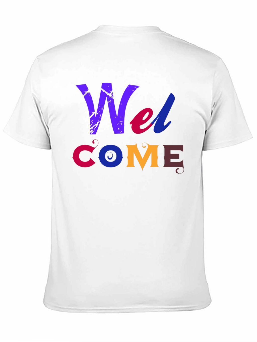 Welcome Graphic Print T-Shirt