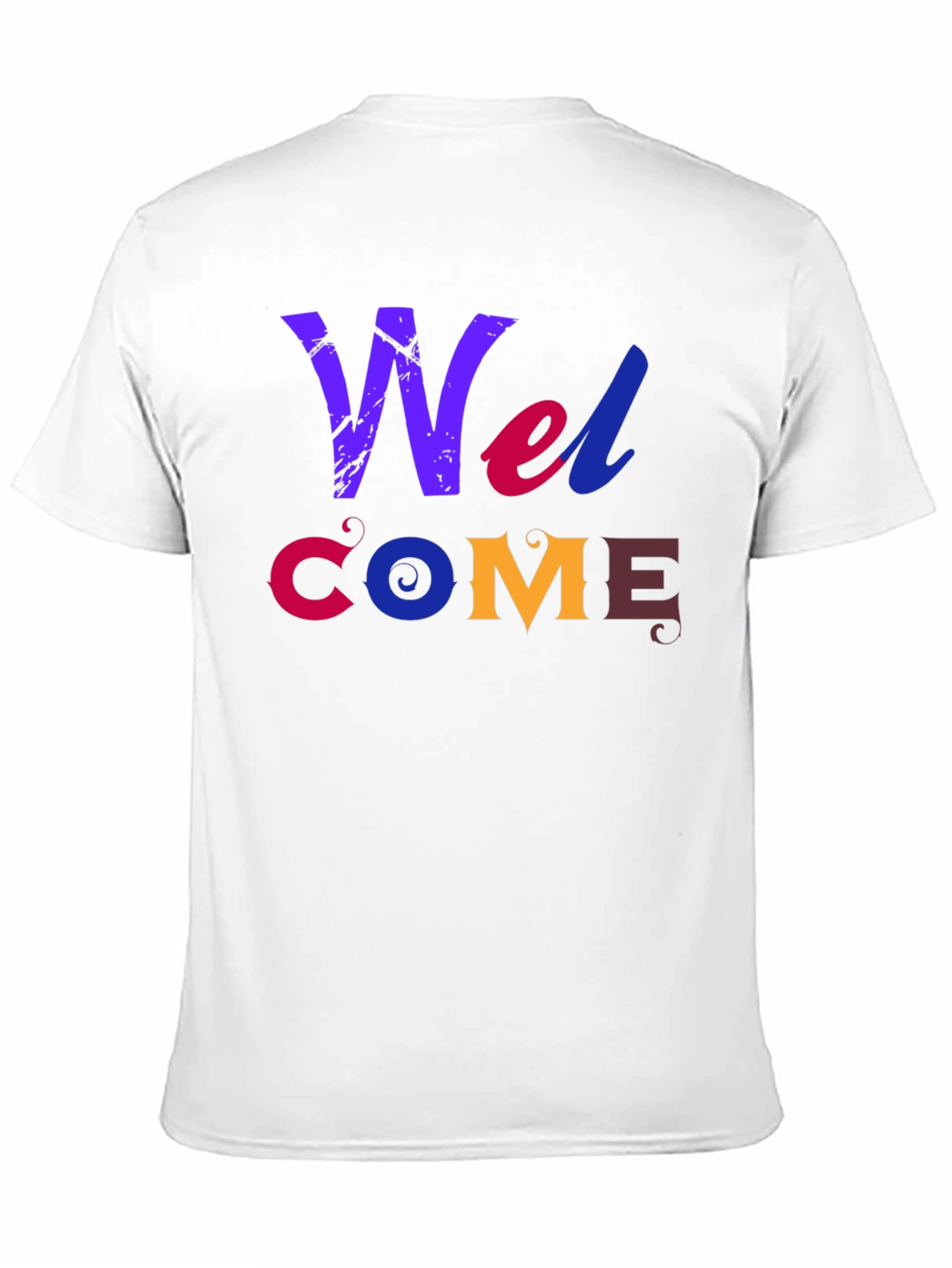 Welcome Graphic Print T-Shirt