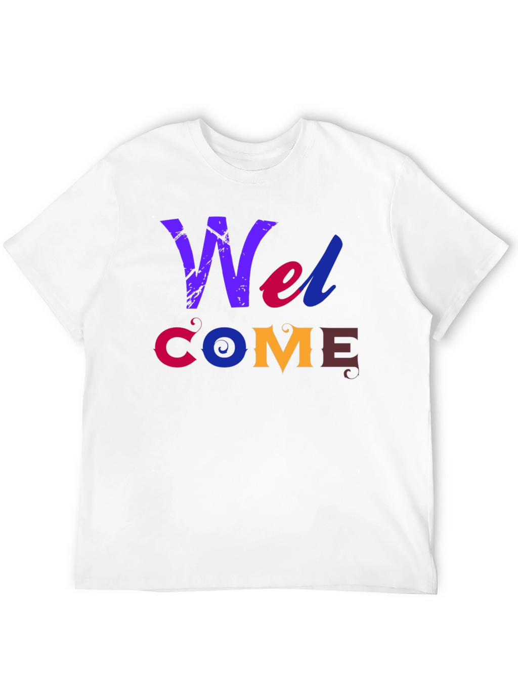 Welcome Graphic Print T-Shirt