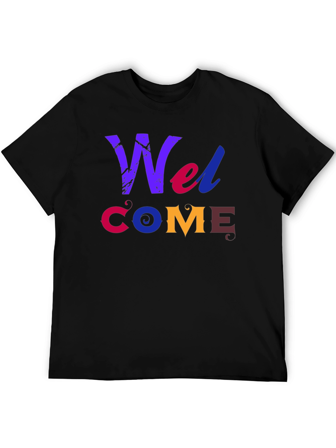 Welcome Graphic Print T-Shirt