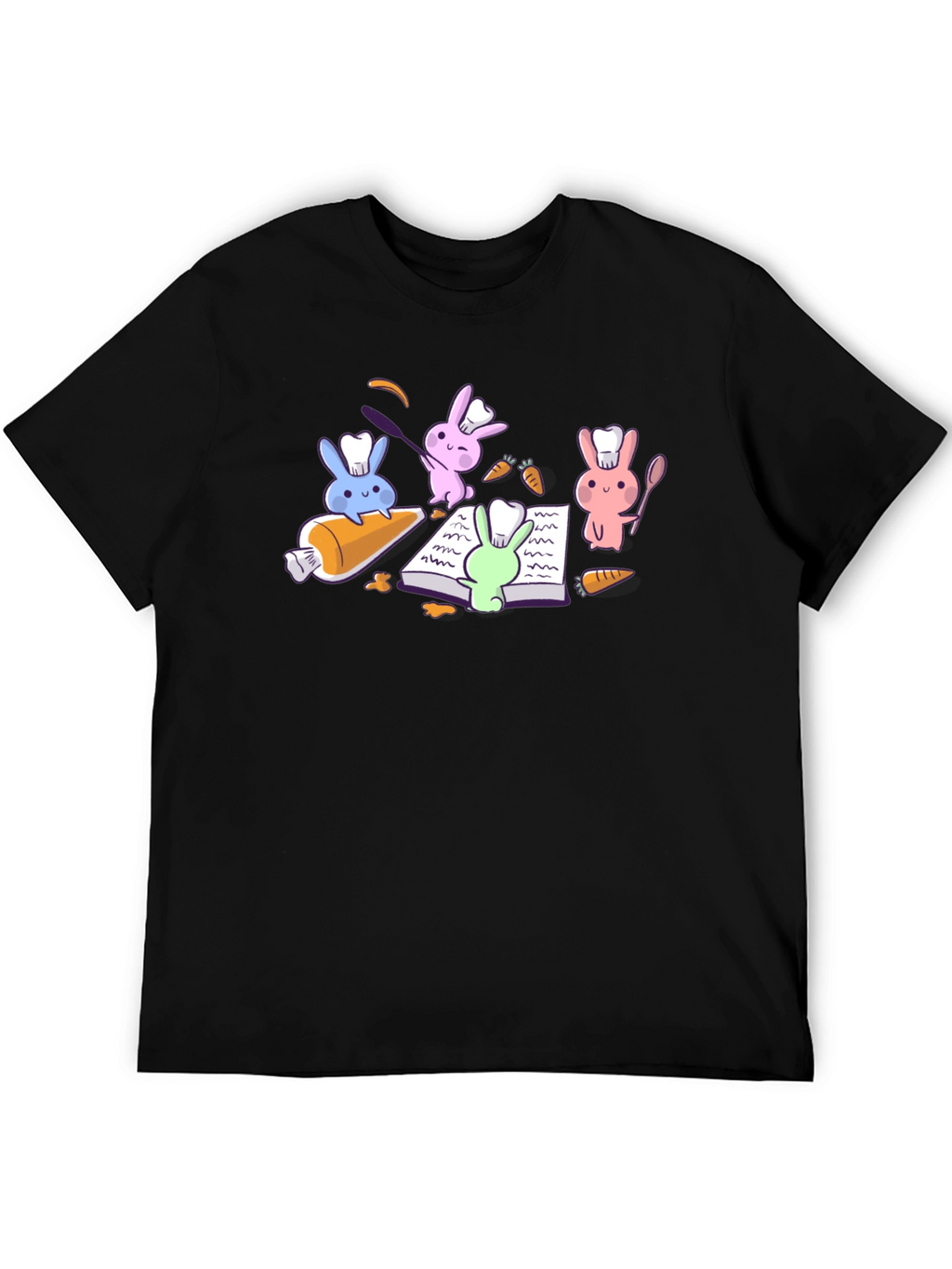 Chef Rabbits T-Shirt - Cute Culinary Crew