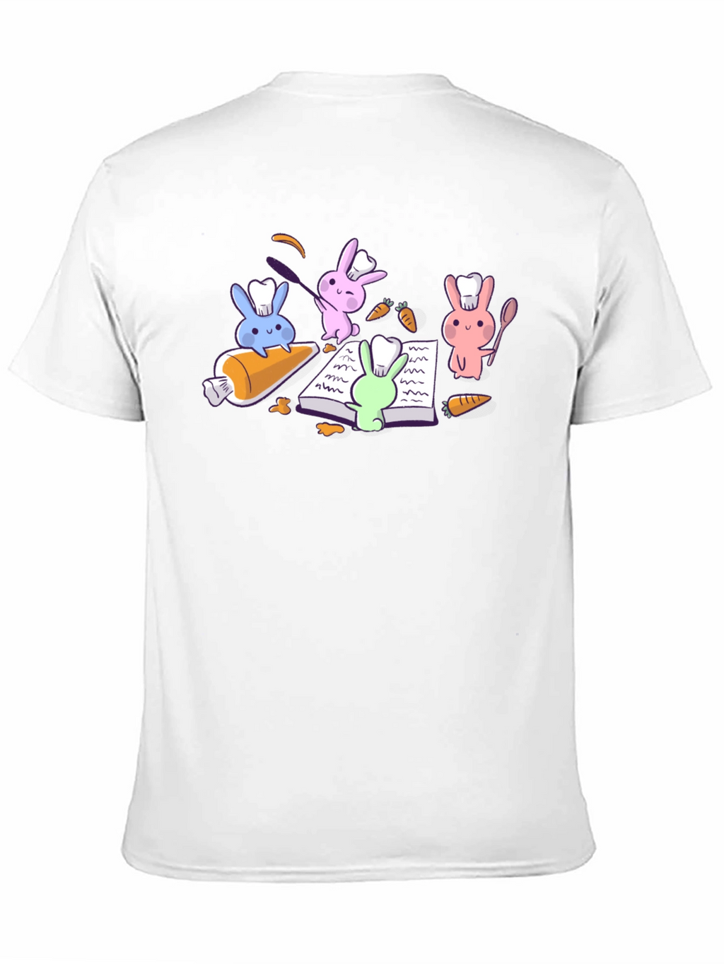 Chef Rabbits T-Shirt - Cute Culinary Crew