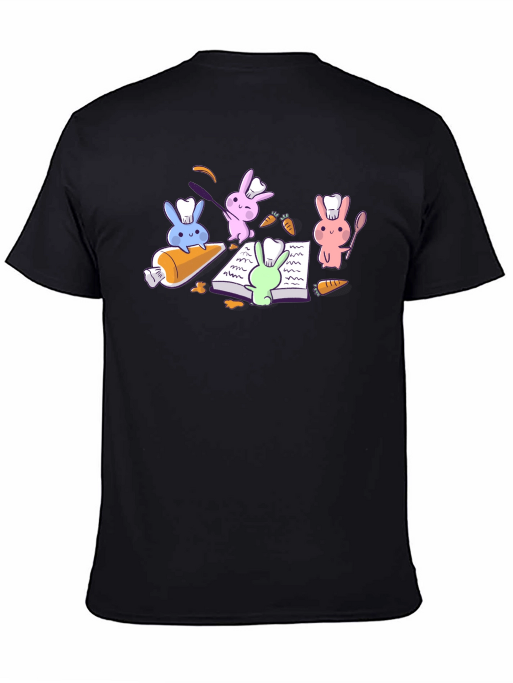 Chef Rabbits T-Shirt - Cute Culinary Crew