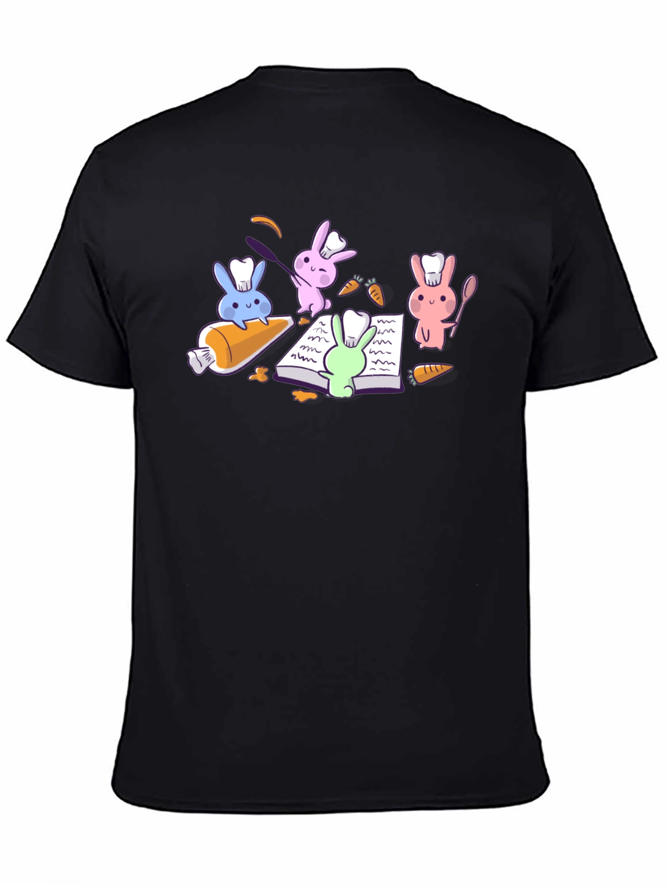 Chef Rabbits T-Shirt - Cute Culinary Crew