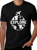 Explore Graphic T-Shirt - Adventure Awaits!