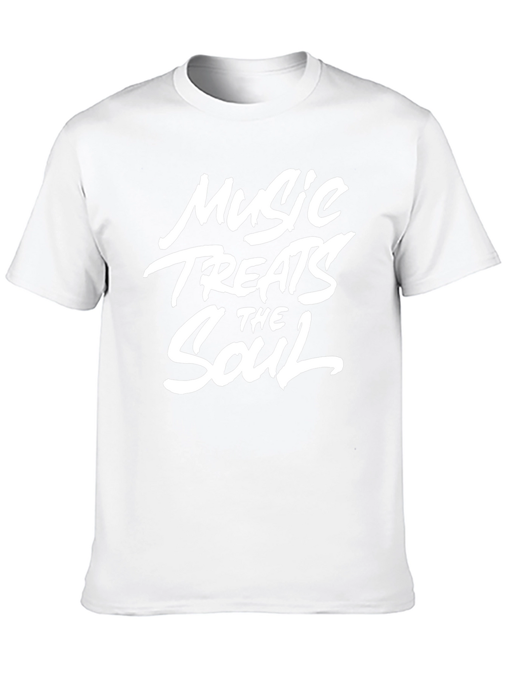 Music Treats the Soul Black Graphic Tee
