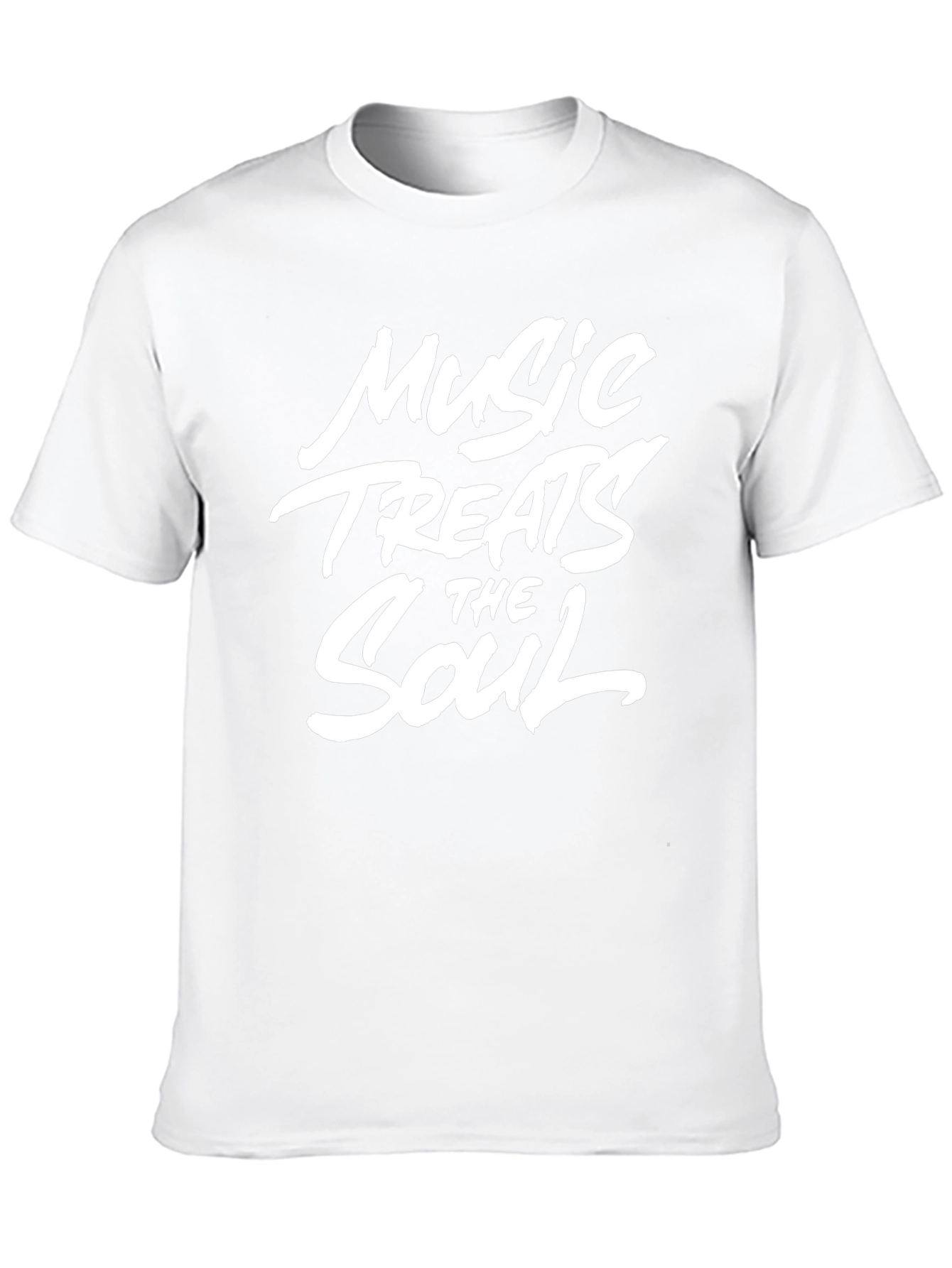 Music Treats the Soul Black Graphic Tee