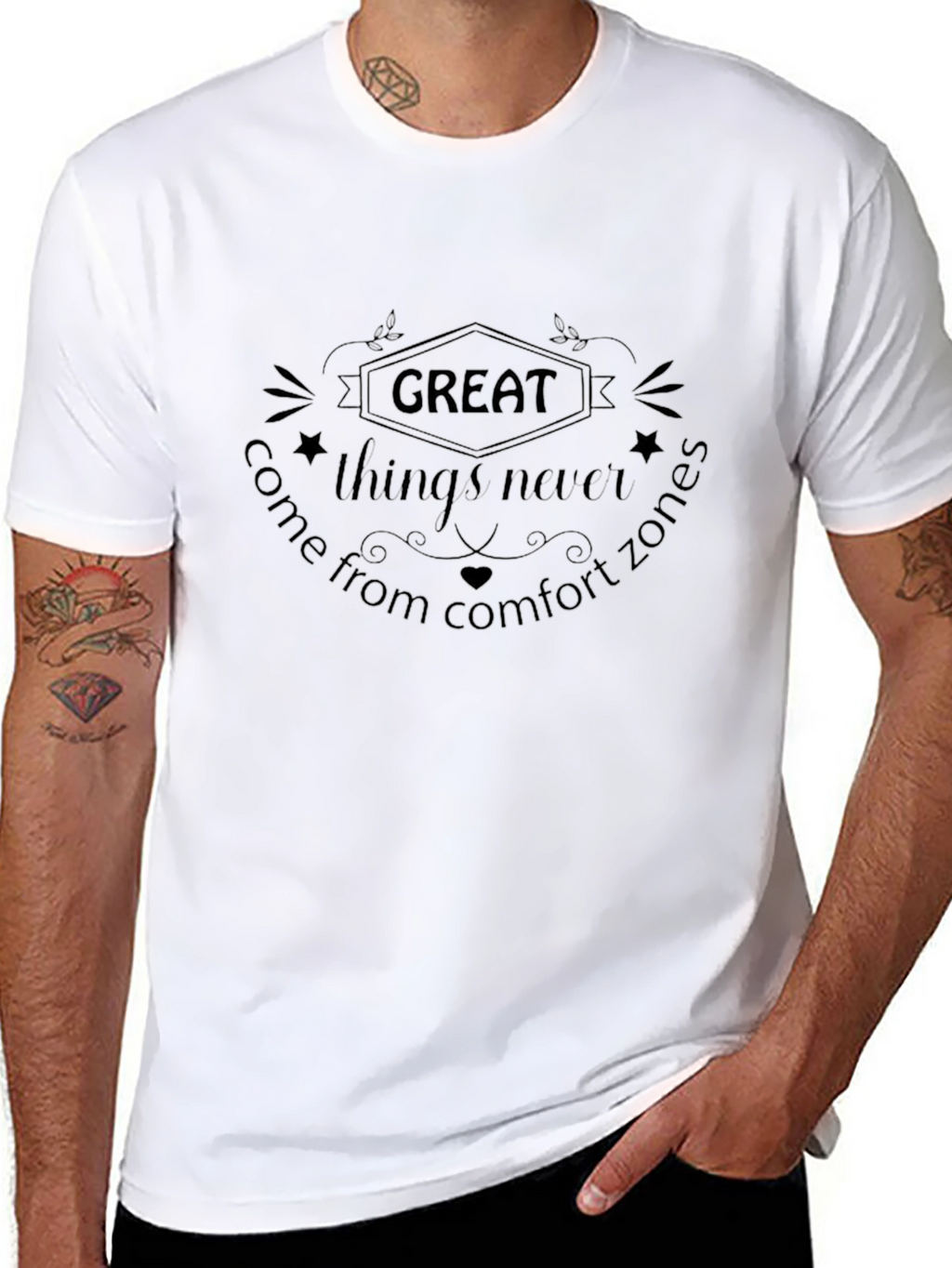 Motivational Comfort Zone T-Shirt