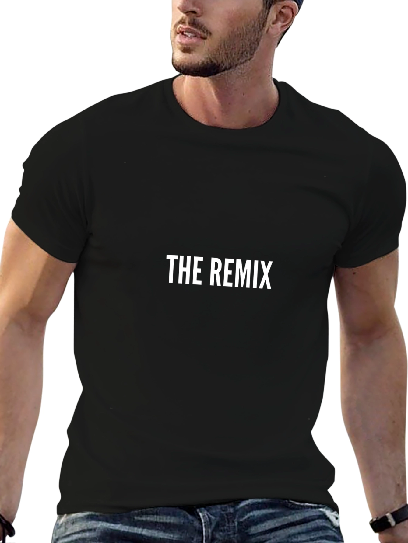 The Remix Graphic Tee - Stylish Cotton Blend