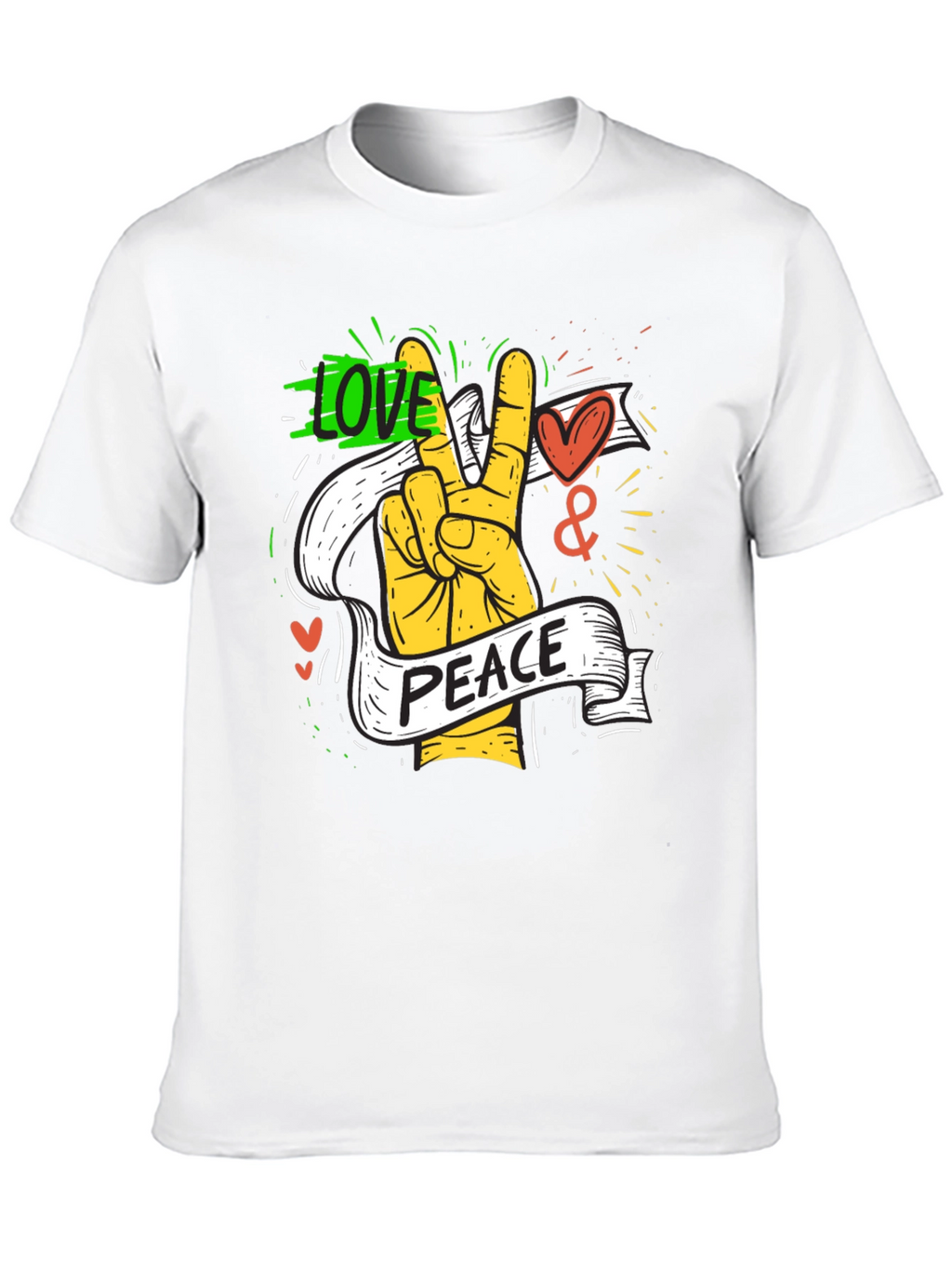 Love & Peace Graphic Tee