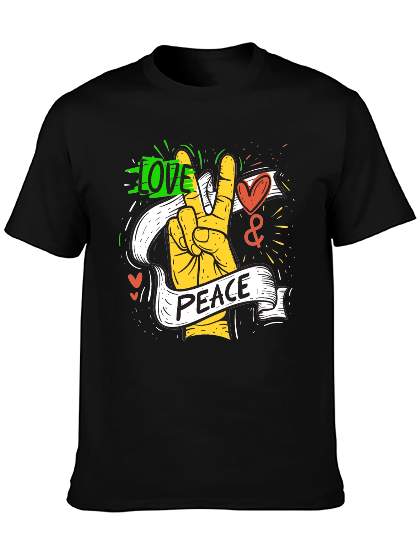Love & Peace Graphic Tee