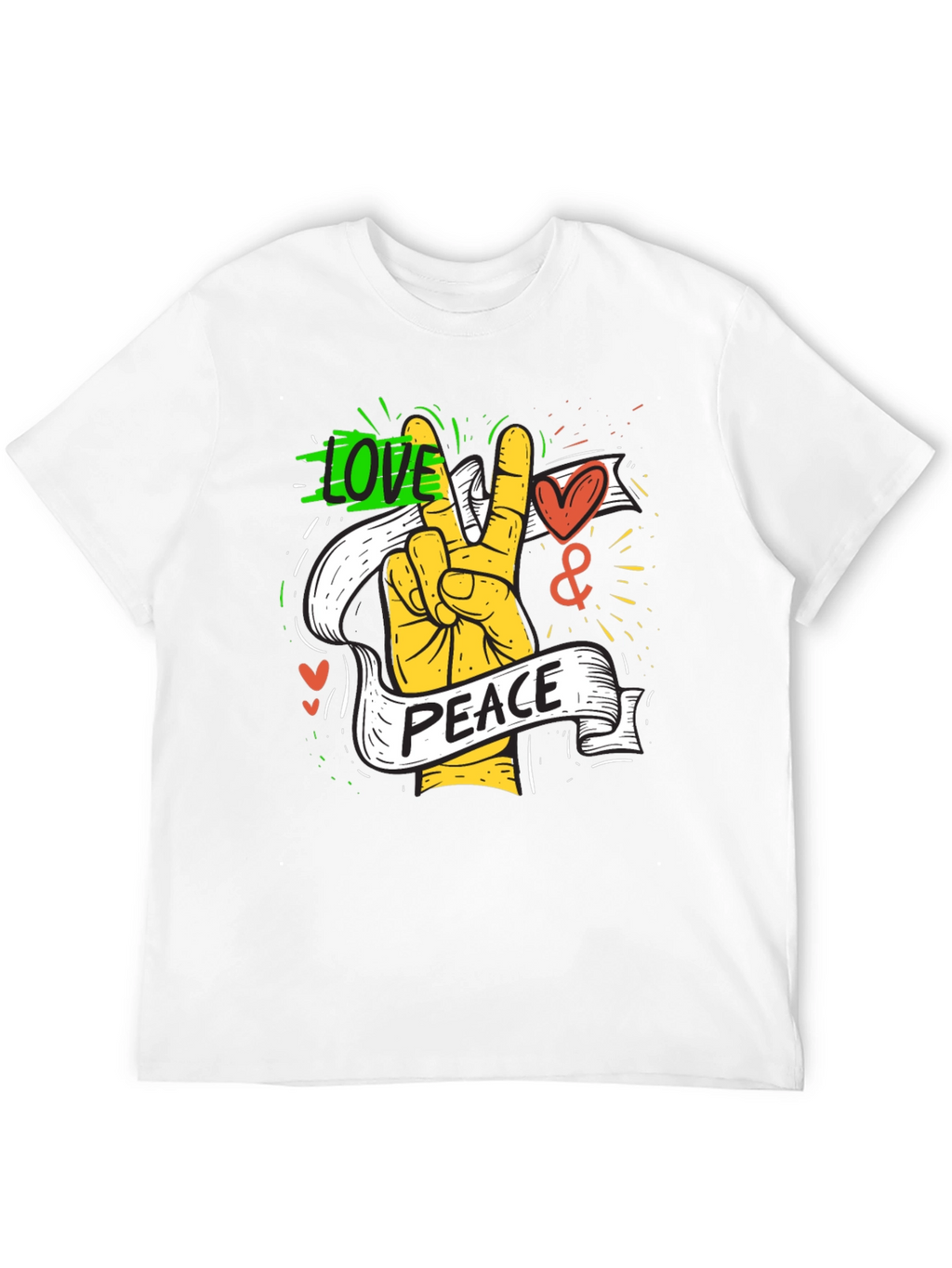 Love & Peace Graphic Tee