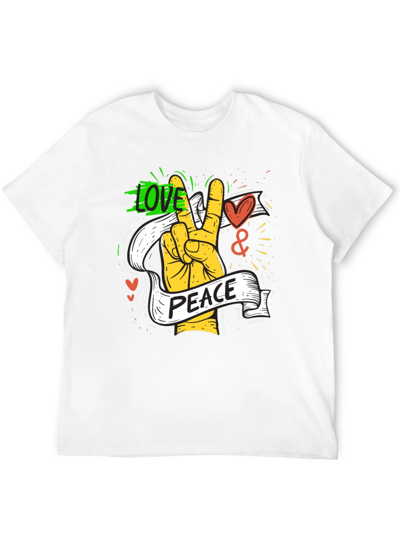 Love & Peace Graphic Tee