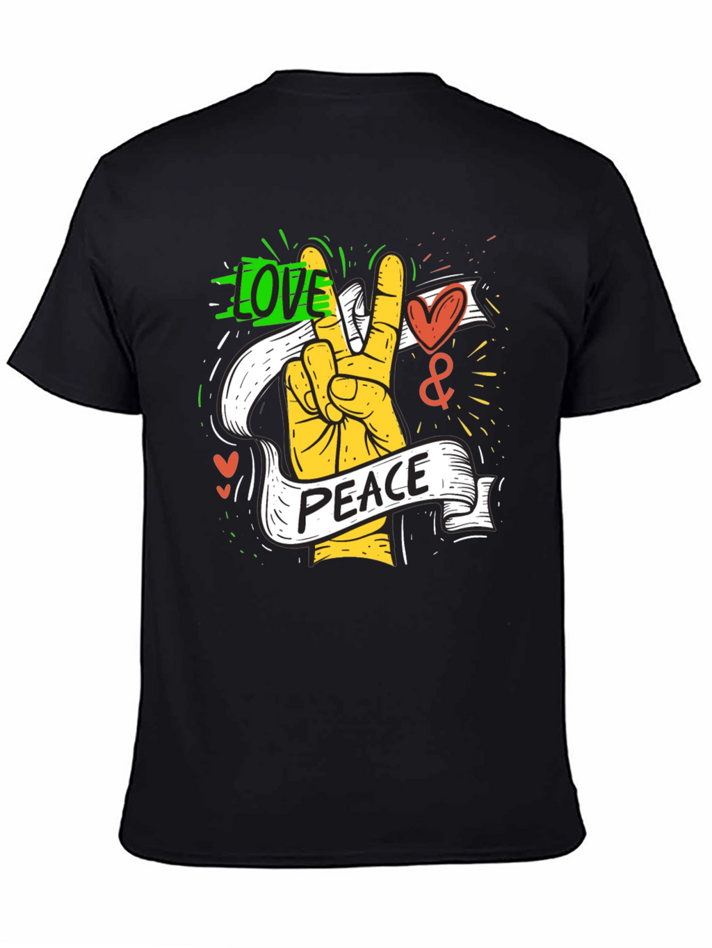 Love & Peace Graphic Tee