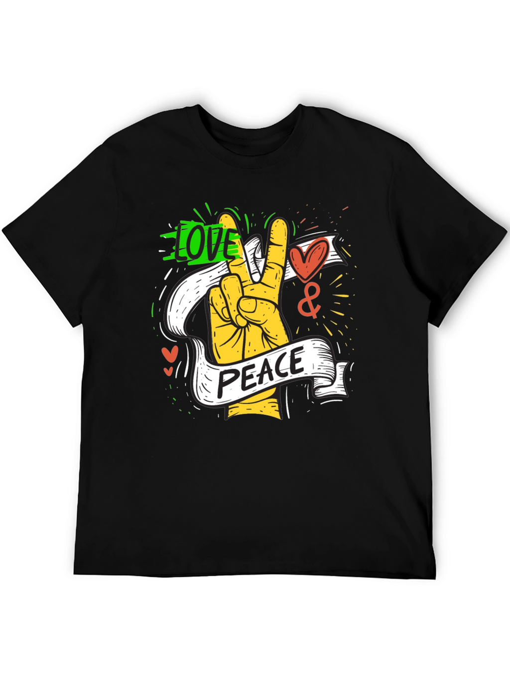 Love & Peace Graphic Tee