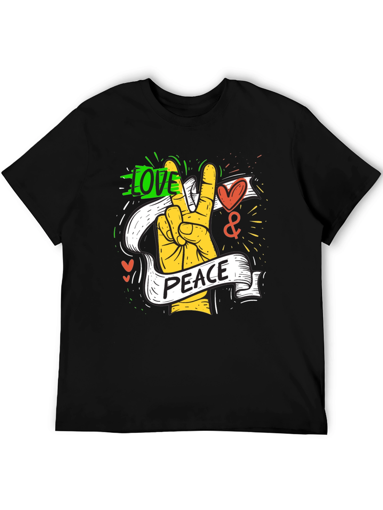 Love & Peace Graphic Tee