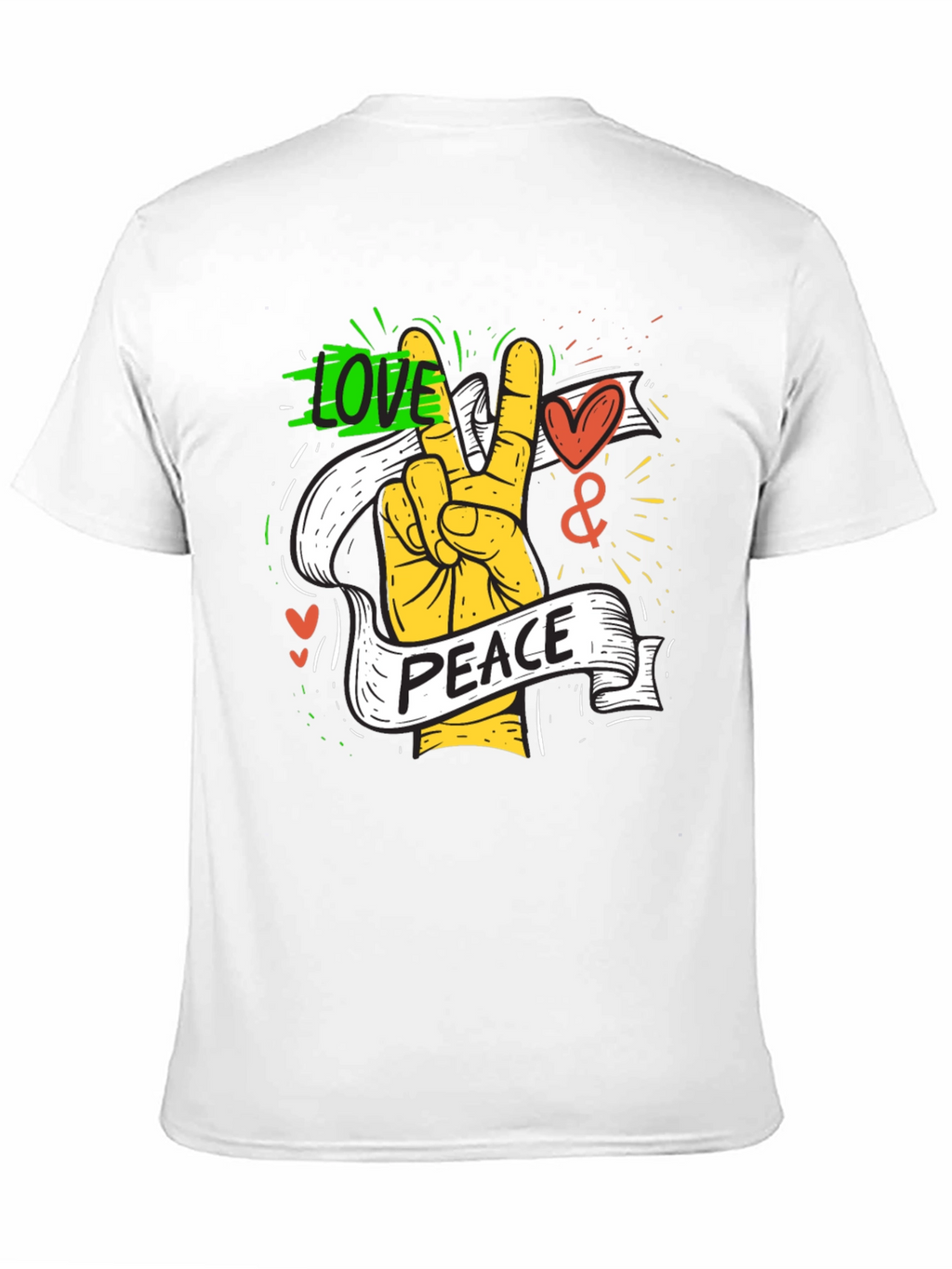 Love & Peace Graphic Tee