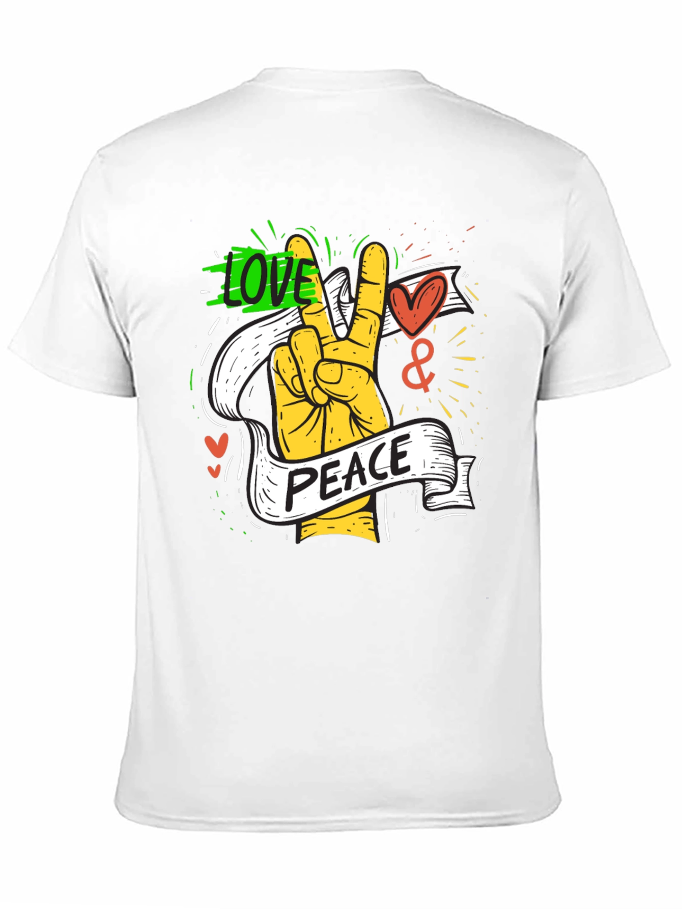 Love & Peace Graphic Tee
