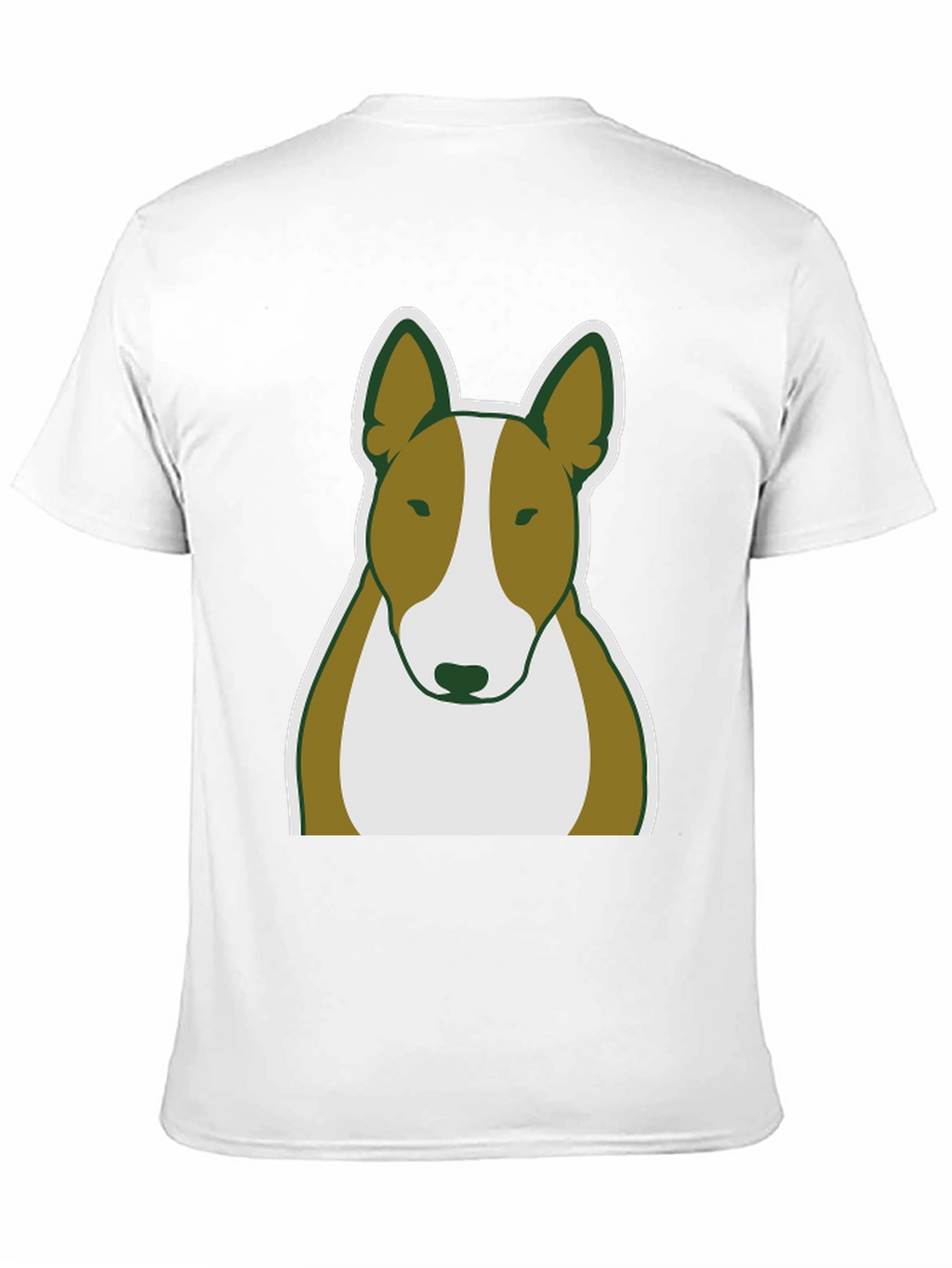Bull Terrier Dog Graphic Tee - Casual Wear