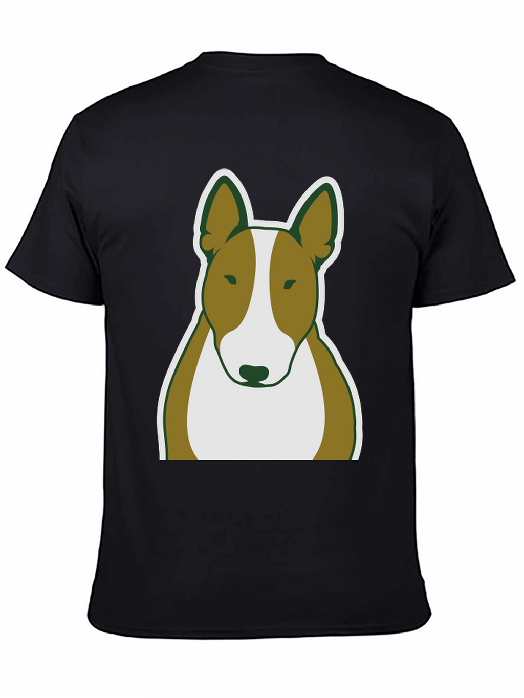 Bull Terrier Dog Graphic Tee - Casual Wear