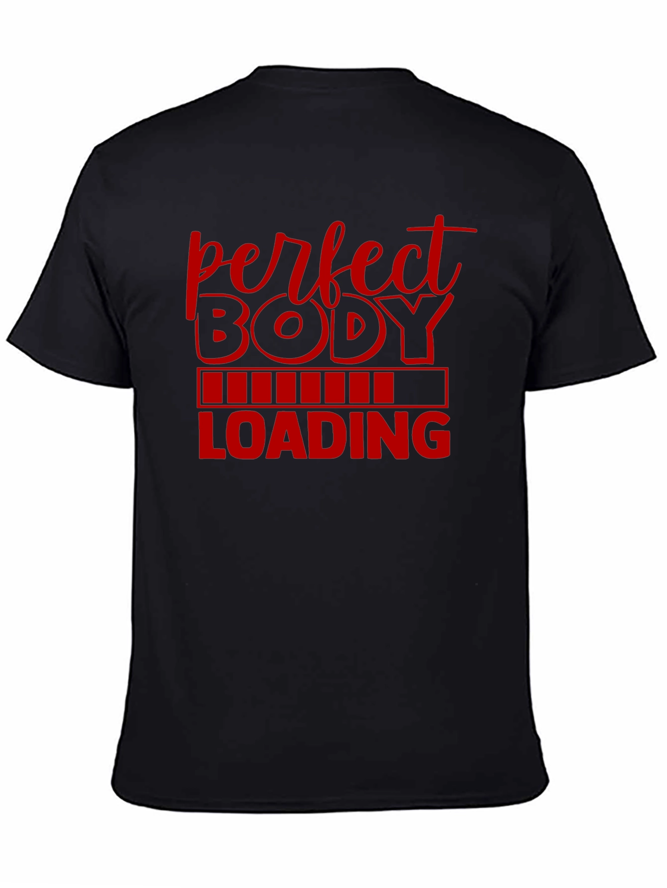 Perfect Body Loading Mens Graphic T-Shirt