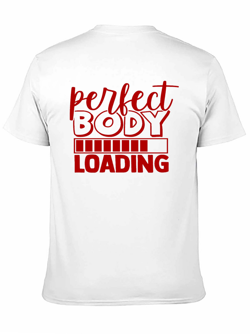 Perfect Body Loading Mens Graphic T-Shirt
