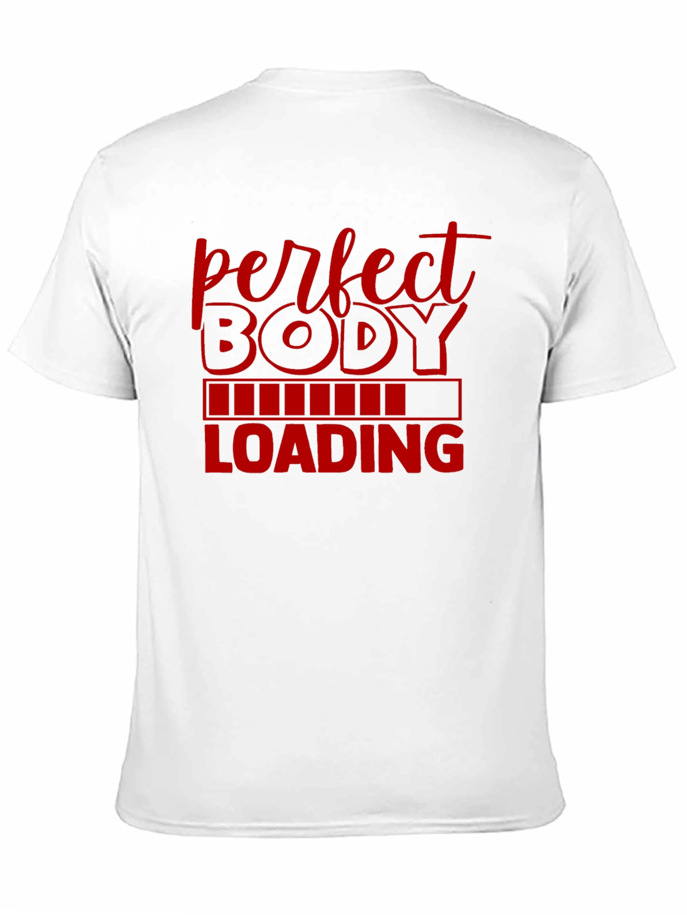 Perfect Body Loading Mens Graphic T-Shirt