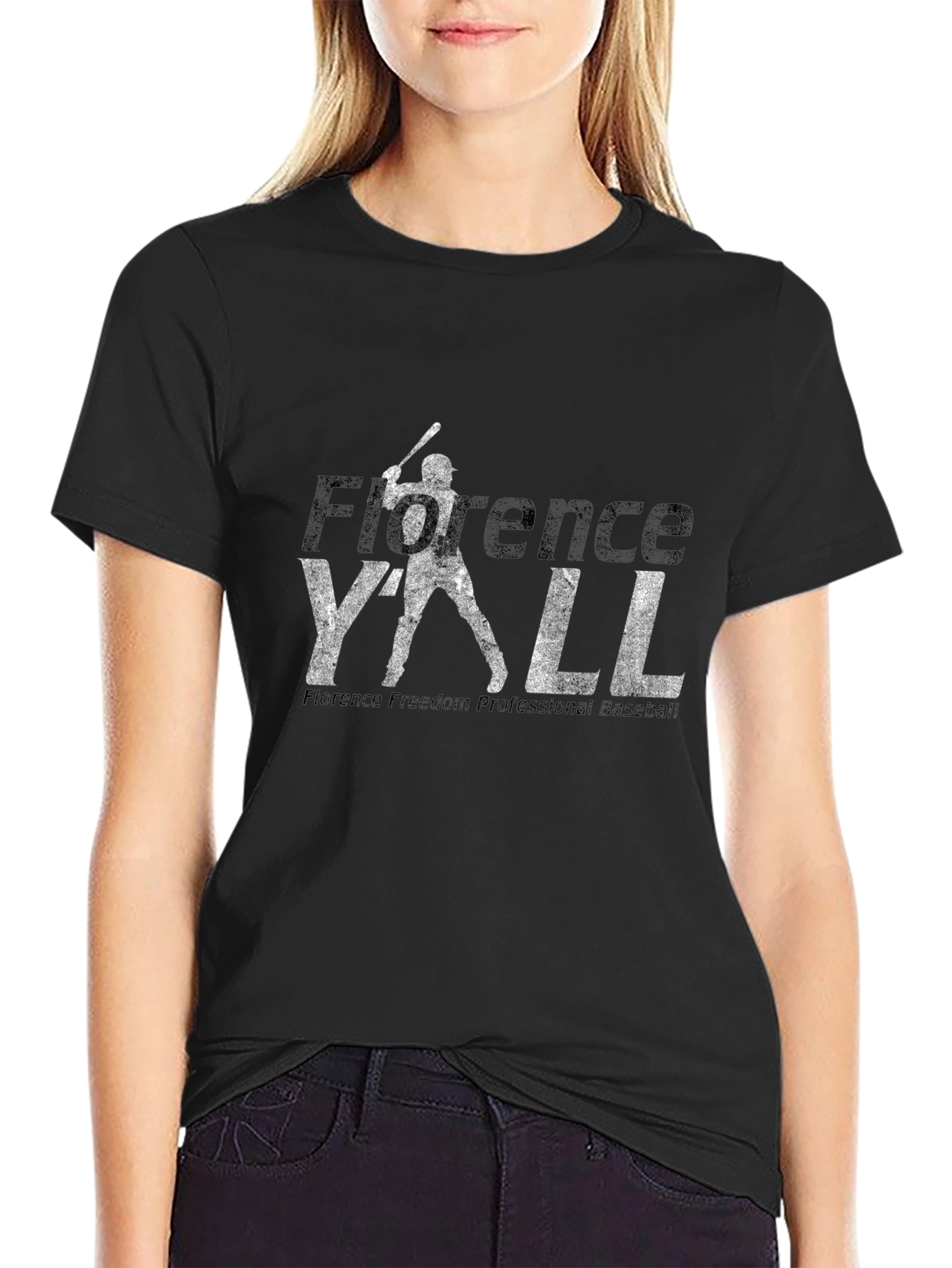 Florence YALL Baseball Graphic T-Shirt