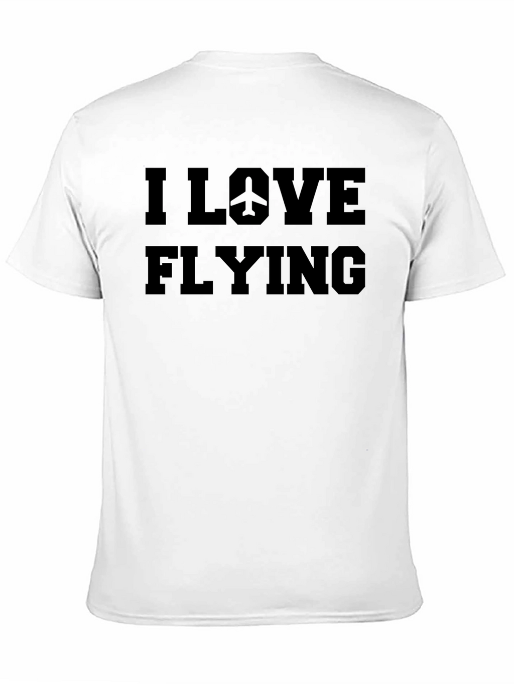 I Love Flying Airplane Graphic T-Shirt