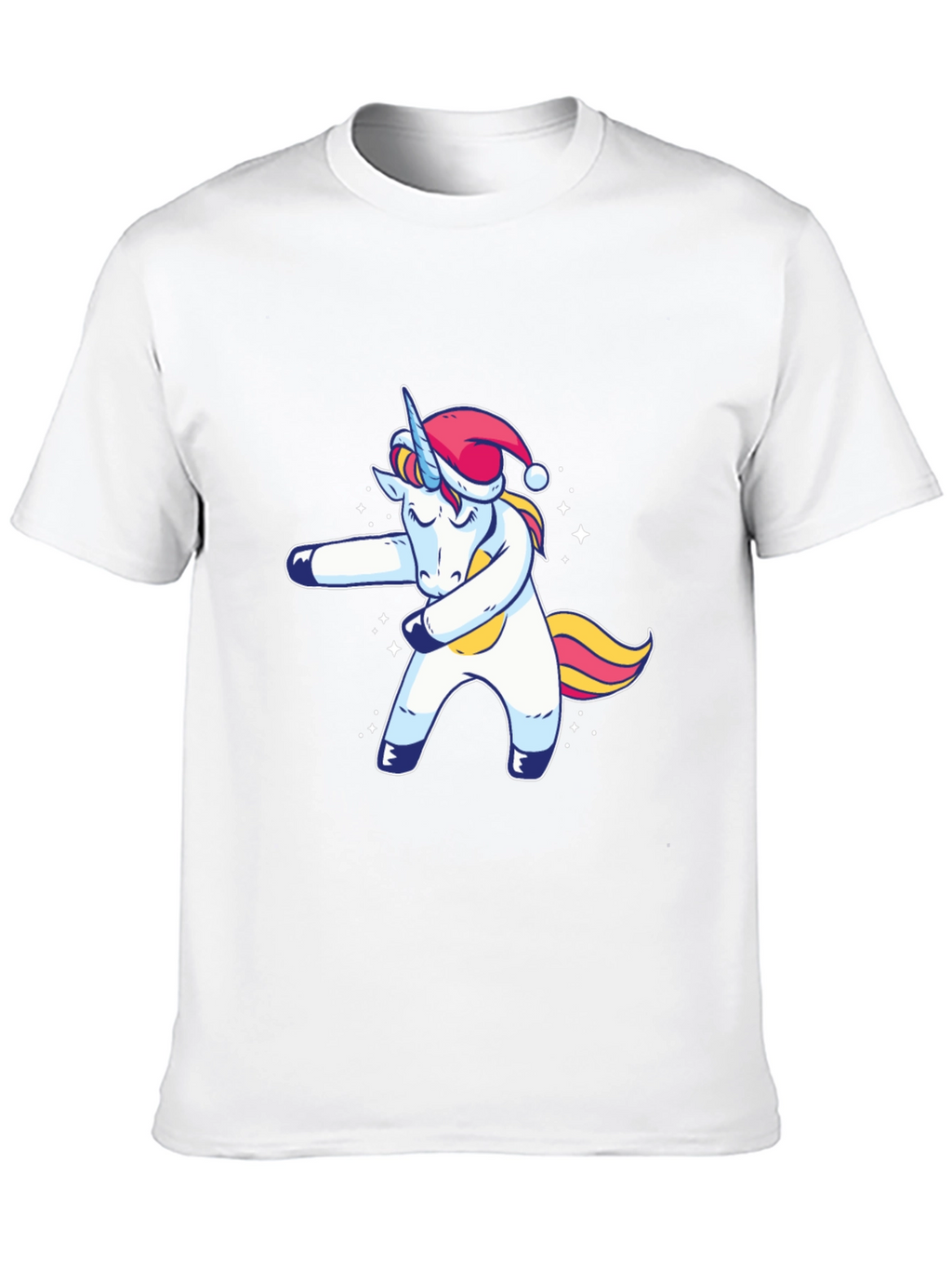 Dabbing Unicorn Christmas T-Shirt