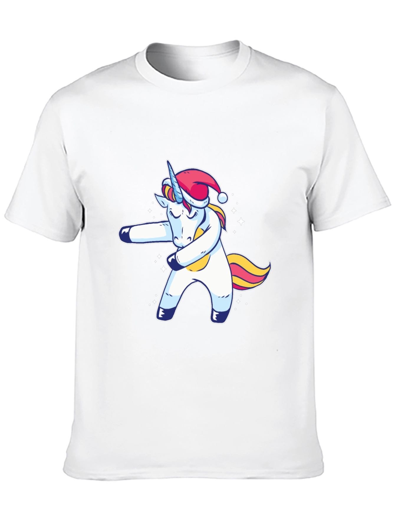 Dabbing Unicorn Christmas T-Shirt