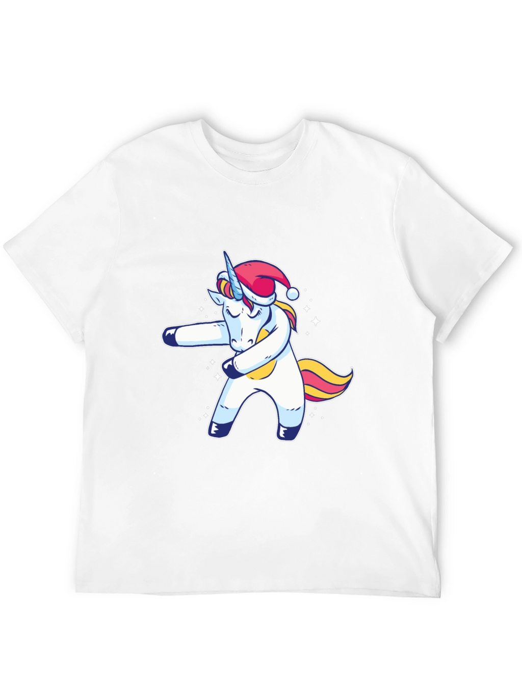 Dabbing Unicorn Christmas T-Shirt