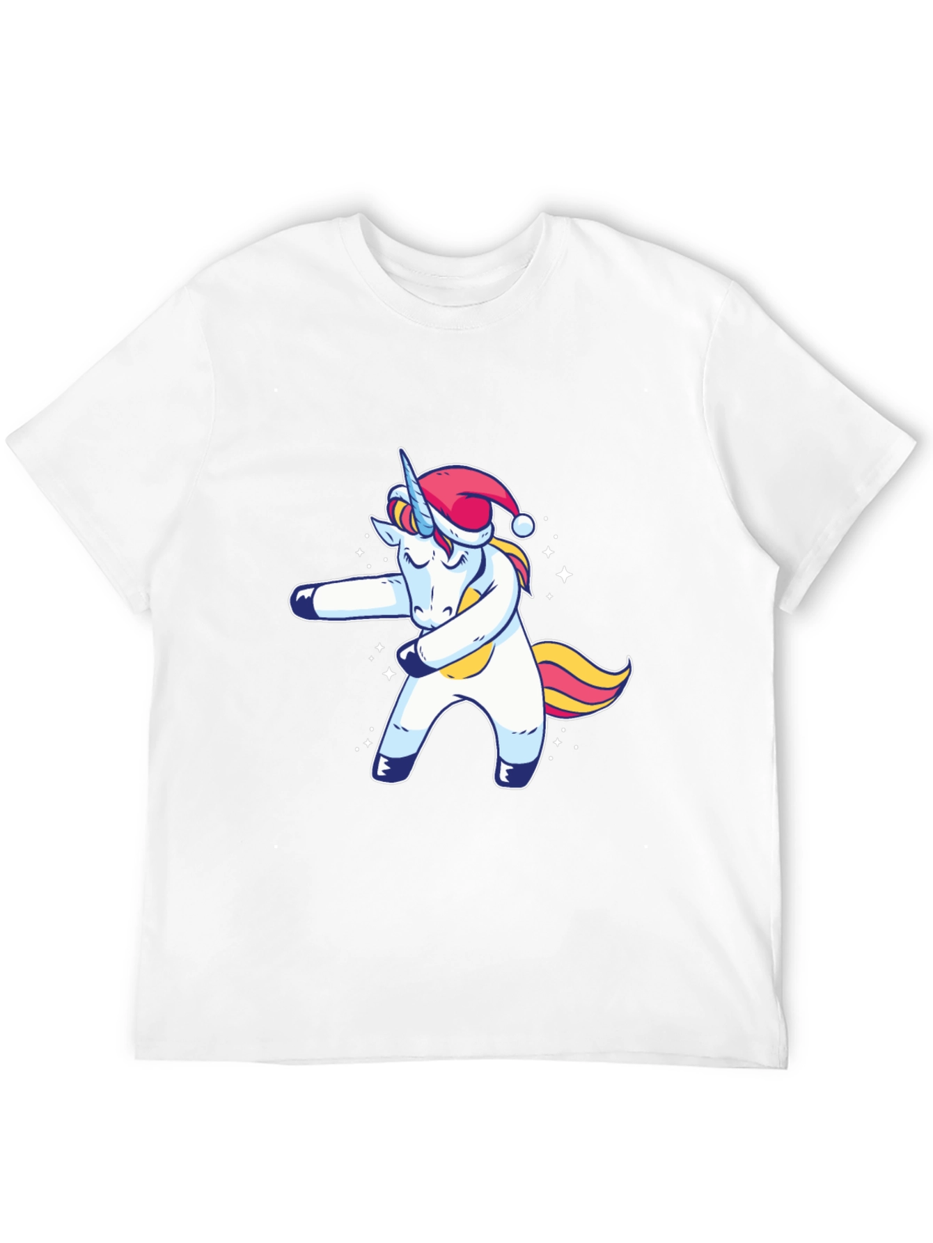 Dabbing Unicorn Christmas T-Shirt