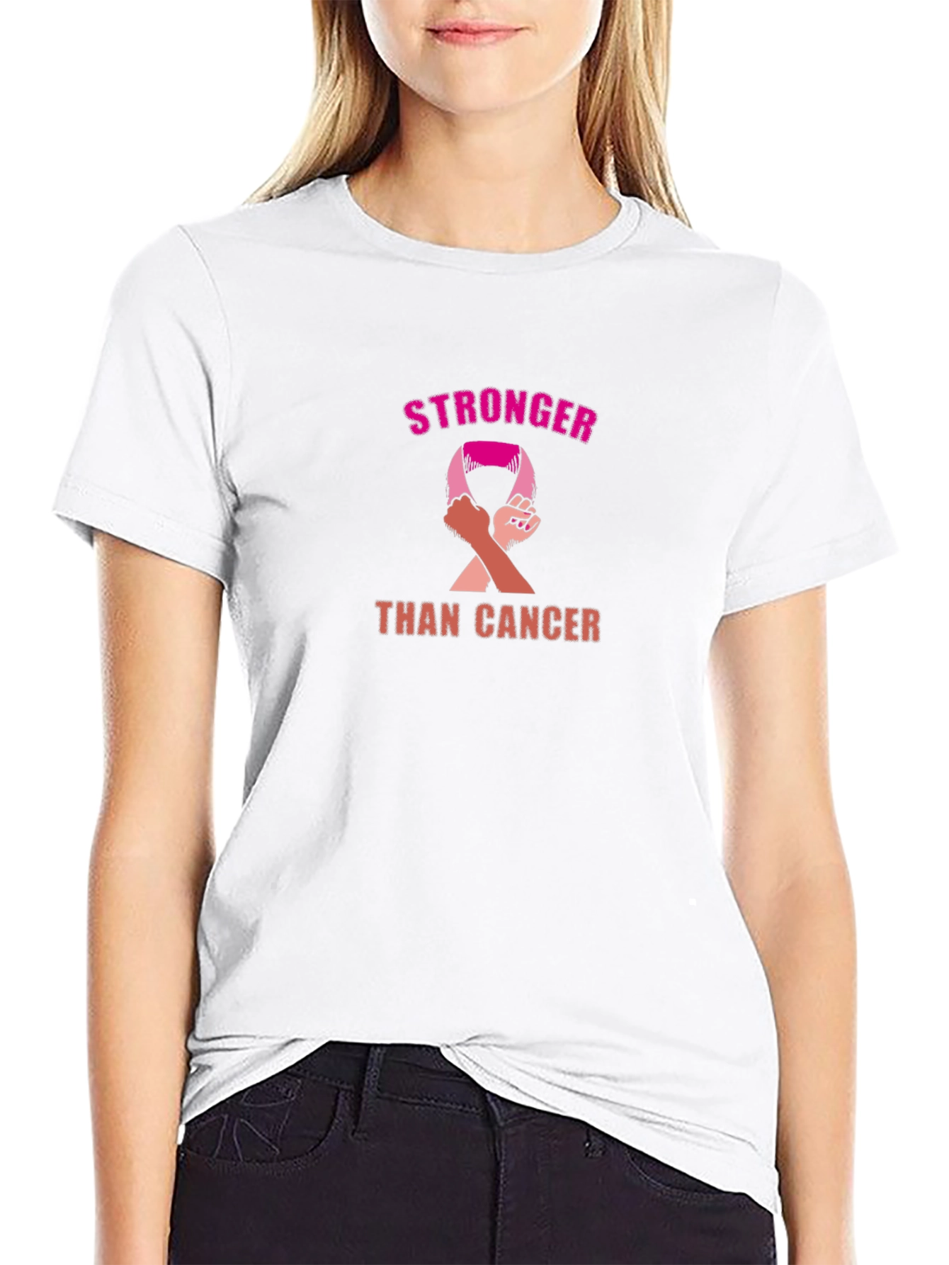 Stronger Than Cancer Awareness T-Shirt