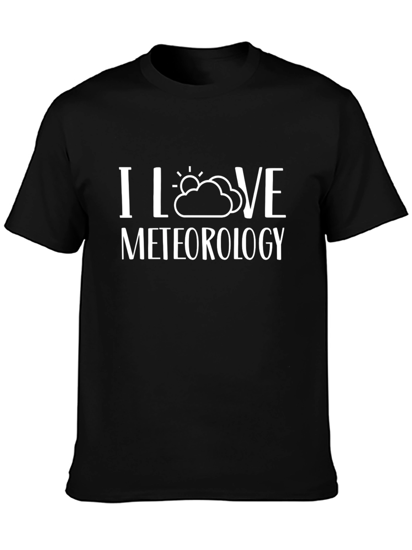 I Love Meteorology T-Shirt - Weather Enthusiast Tee