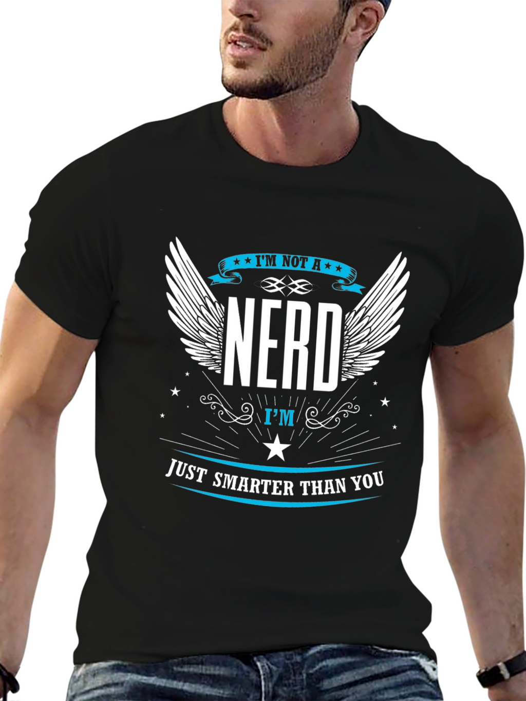 Im Not A Nerd Graphic T-Shirt