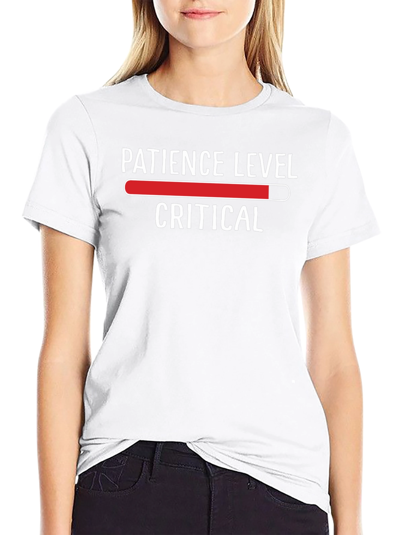 Patience Level Critical Graphic Tee