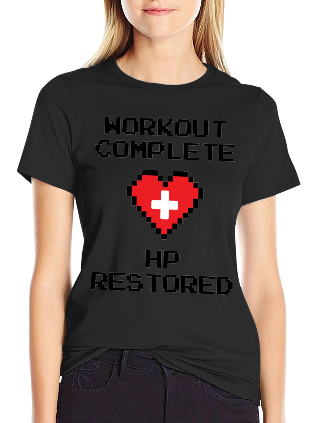 Workout Complete Gamer Tee - HP Restored