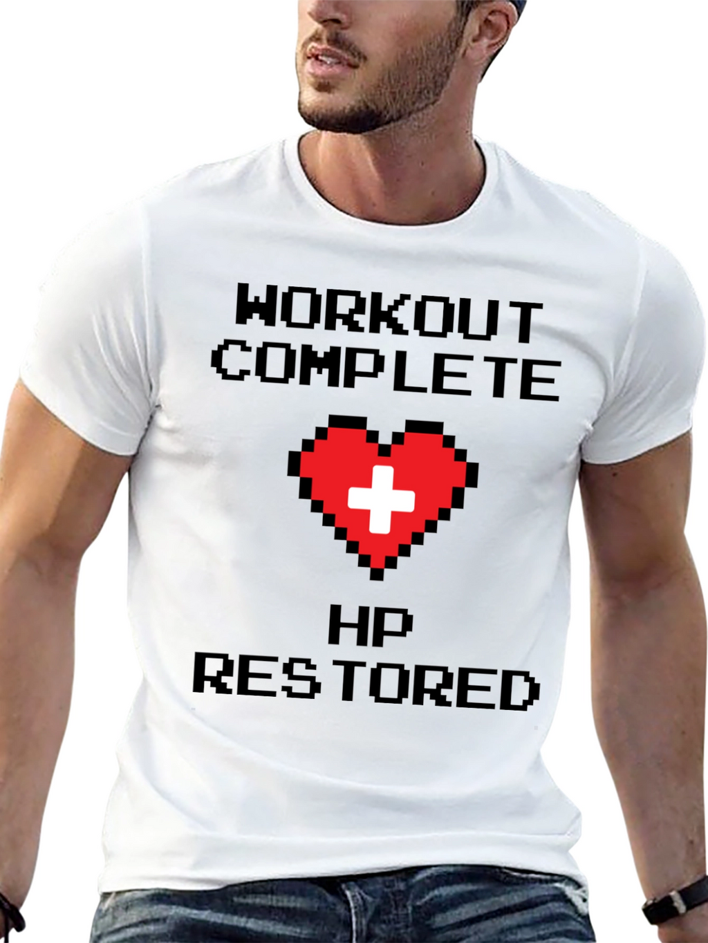 Workout Complete Gamer Tee - HP Restored